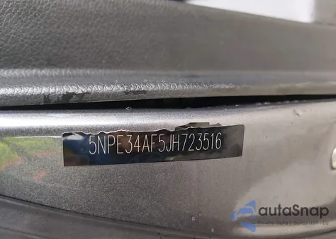 2018 Hyundai Sonata Sport+ z USA, uszkodzony, nr VIN 5NPE34AF5JH723516